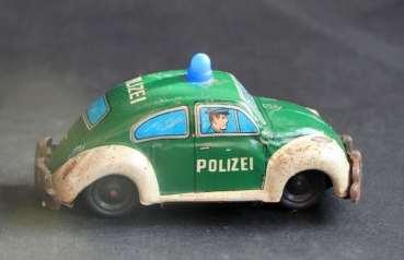 Modern Toys Volkswagen Beetle Police 1963 Tinmodel with frictiondrive (10102)